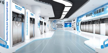 小展厅设计也可以要“高大上”的气质