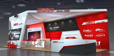 展台搭建中适宜的灯光温度很重要