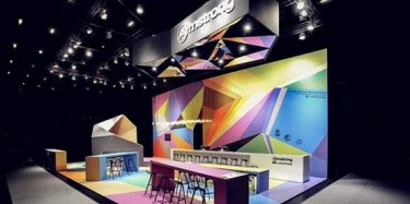 好的照明让广州建材展设计锋芒毕露