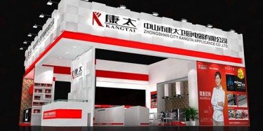 灯光能催化最好的南宁展览设计搭建