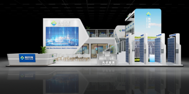 旗滨光能SNEC PV+ 2026展台设计搭建完工亮相，打造光伏展台新标杆