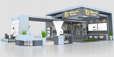 展台搭建美工画面介绍