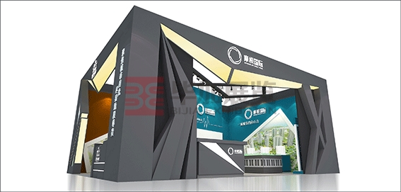 江门淦颖房博会设计搭建<br>项目：江门淦颖 地点：广州 面积：75m²