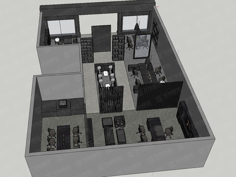 华桂家具展展位设计搭建