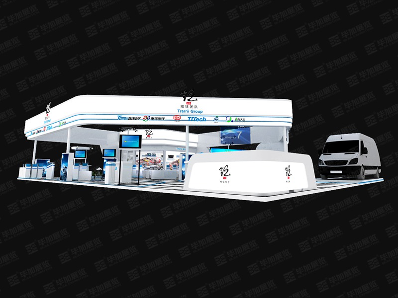 精钰汽车配件展设计搭建