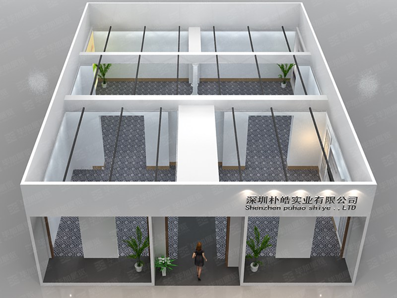朴皓家具展展位设计搭建