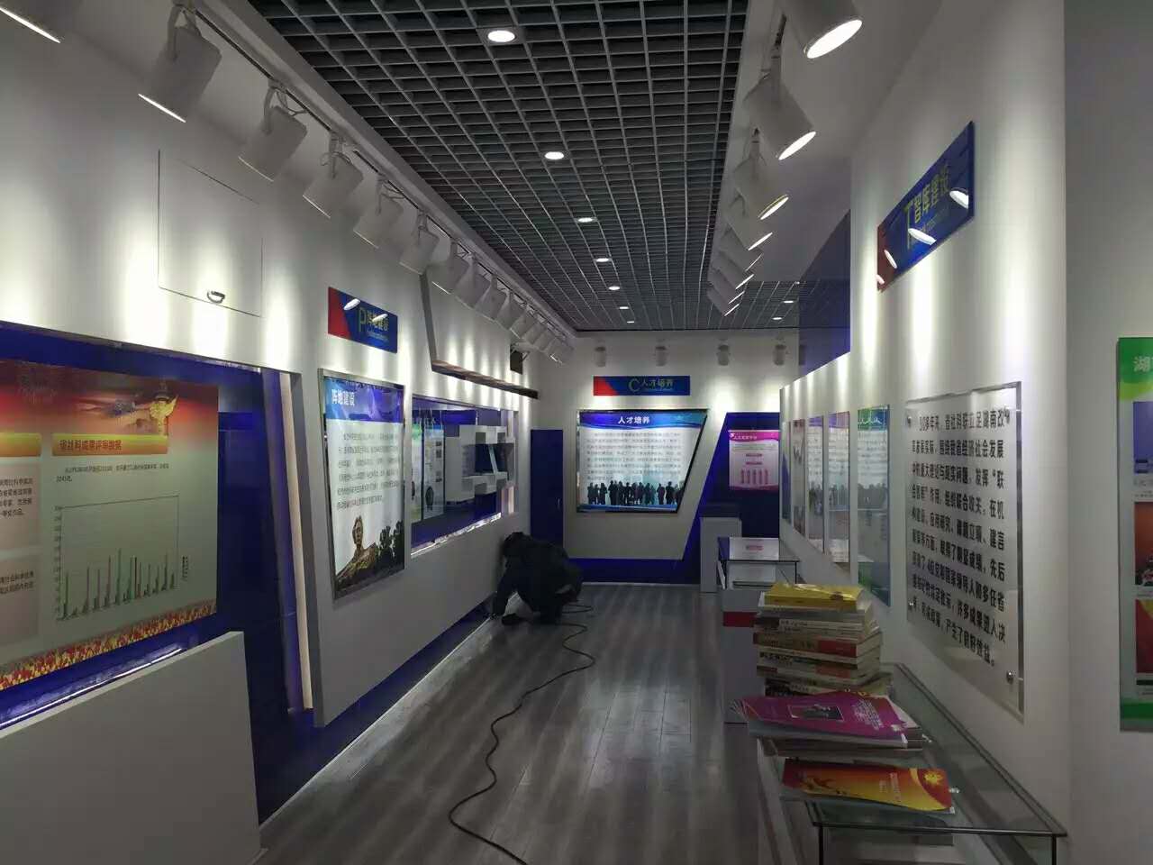 湖南省社科联展览室——展览室设计装修