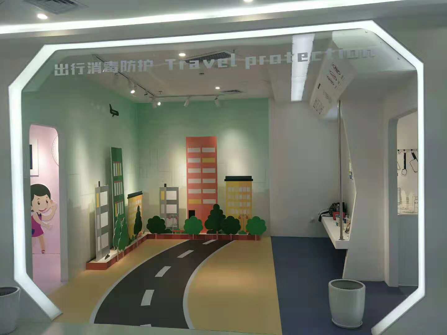 安多福——消毒清洁护理展厅设计装修