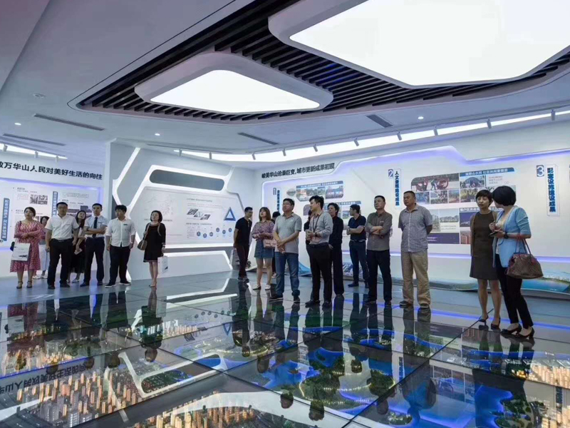 華山文化與城市更新展覽館——科技企業展廳設計