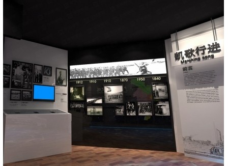 广州边检展馆------设计施工 广州边检展馆------设计施工