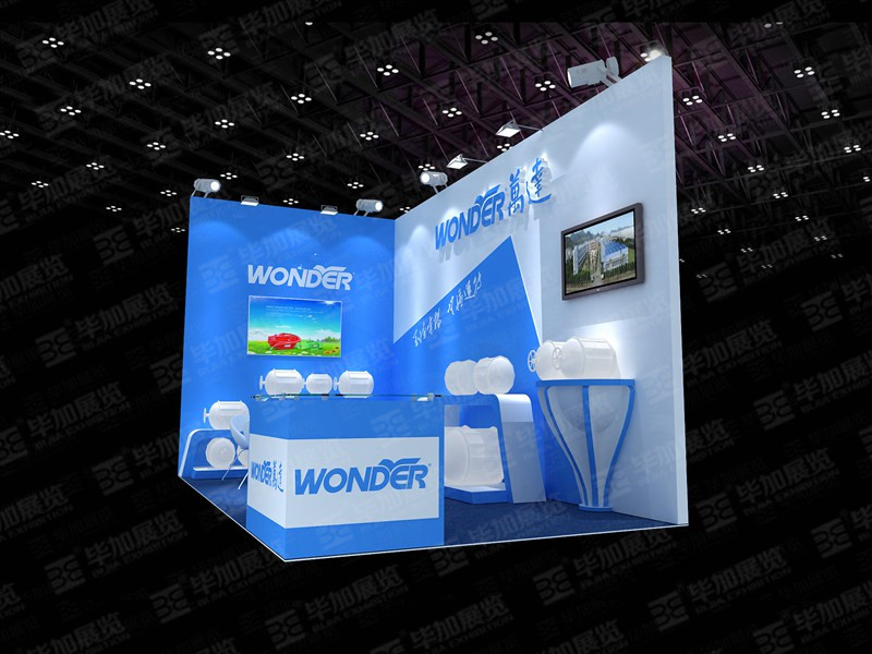 万德电气—广交会展台搭建 万德电气—广交会展台搭建