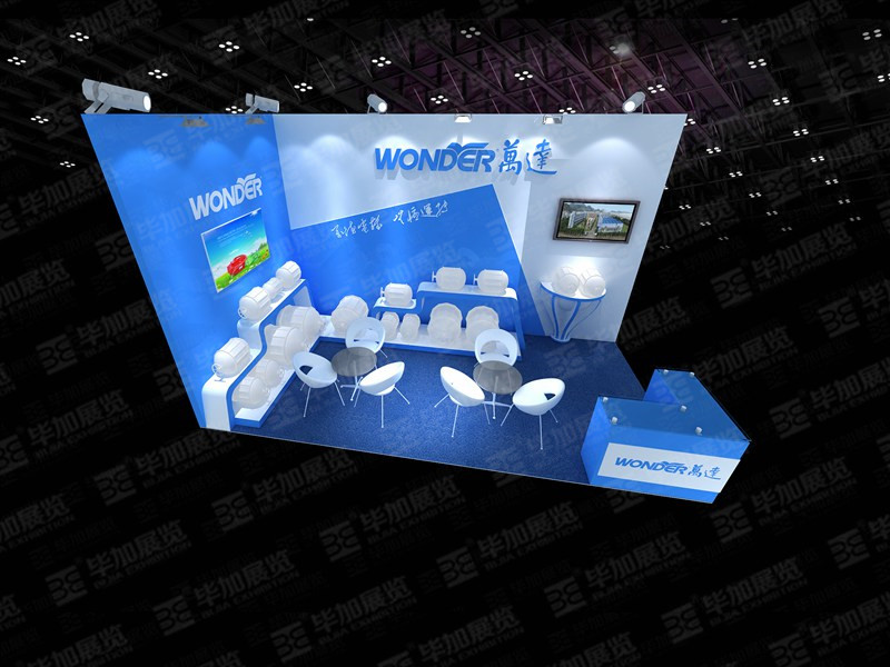 万德电气—广交会展台搭建 万德电气—广交会展台搭建