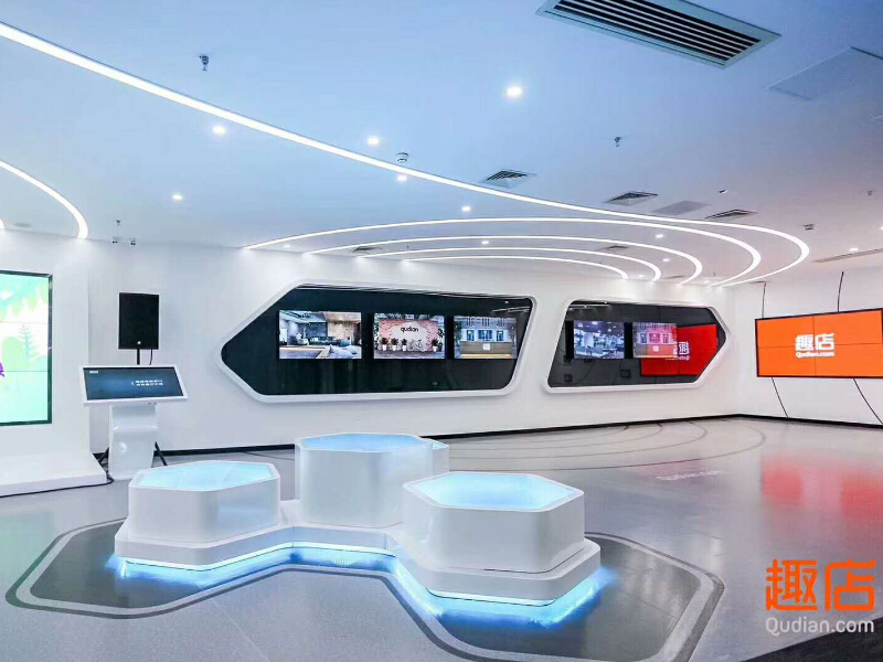 趣店——科技企业展厅装修 趣店——科技企业展厅装修