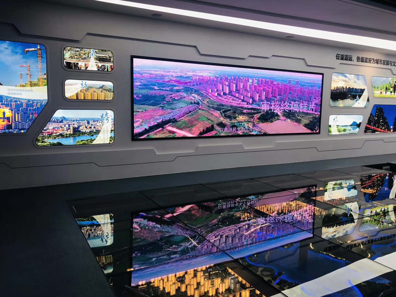 华山文化与城市更新展览馆——科技企业展厅设计