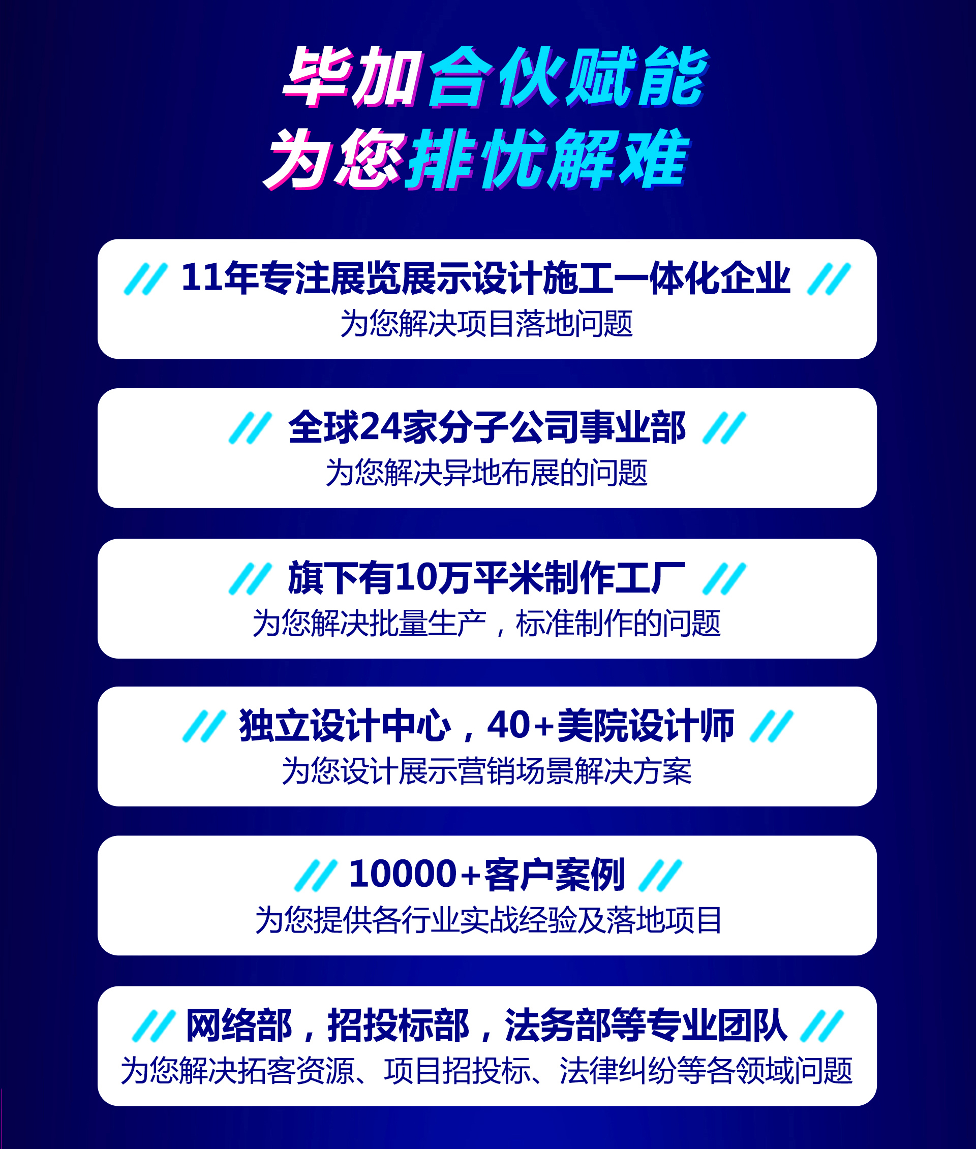 毕加展览合伙共生赋能