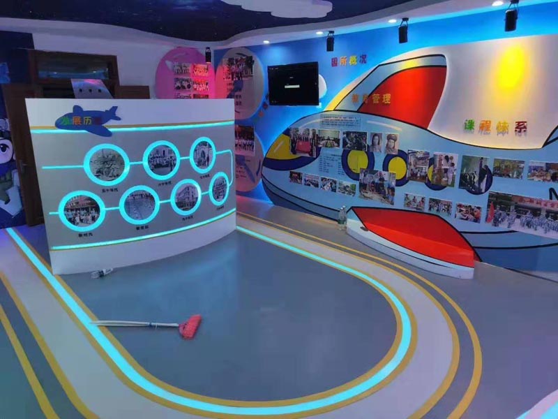 空军蓝天幼儿园——幼儿园展厅设计装修