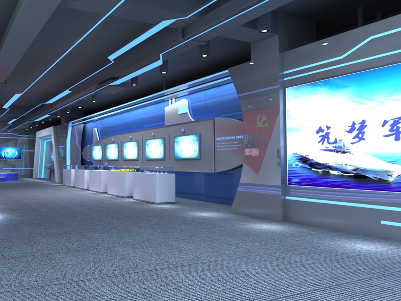 长城海盾光纤科技—展厅设计