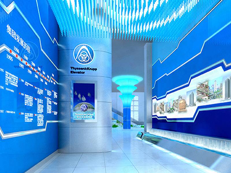 蒂森克虏伯—电梯展厅设计装修