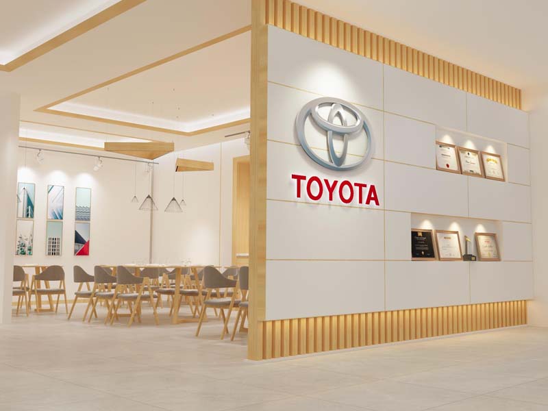 广汽丰田东莞合信店展厅——汽车展厅设计