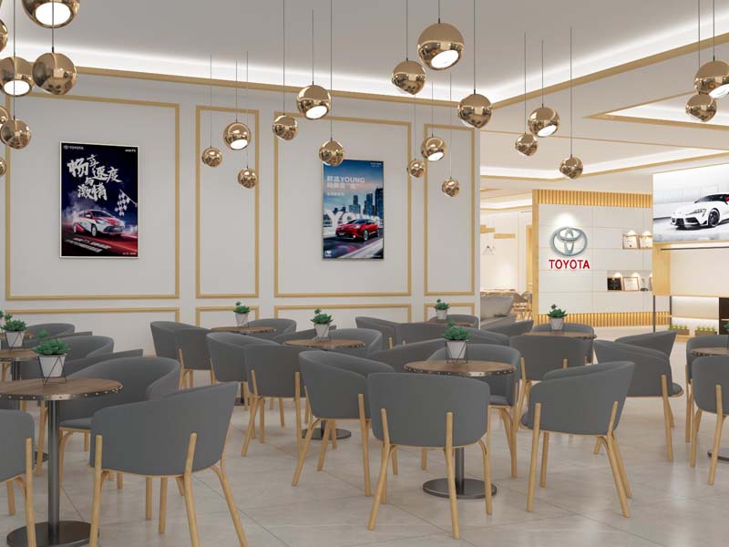 广汽丰田东莞合信店展厅——汽车展厅设计
