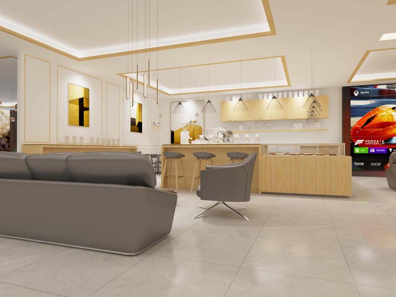 广汽丰田东莞合信店展厅——汽车展厅设计