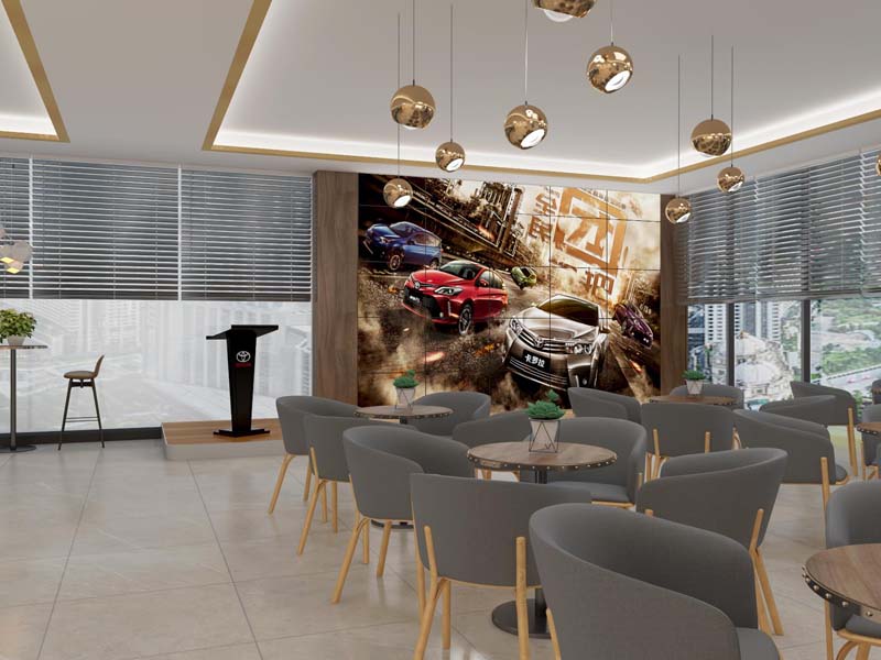 广汽丰田东莞合信店展厅——汽车展厅设计