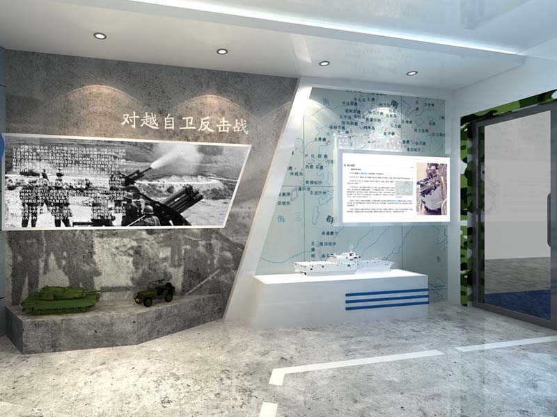 军用航空展示馆——军事展厅设计装修