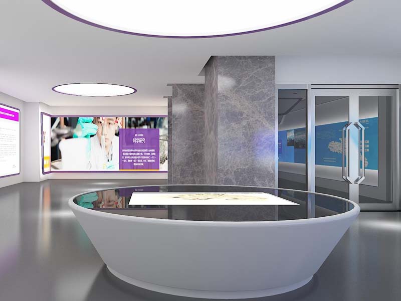 清华大学珠三角研究院展厅——学校展厅设计
