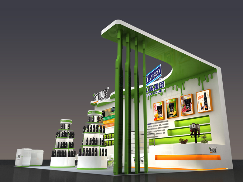 立高——食品饮料展设计搭建 立高——食品饮料展设计搭建