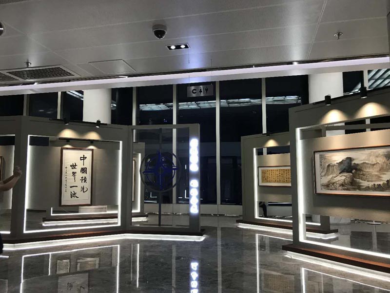 中交广东航道局——书画展厅设计装修