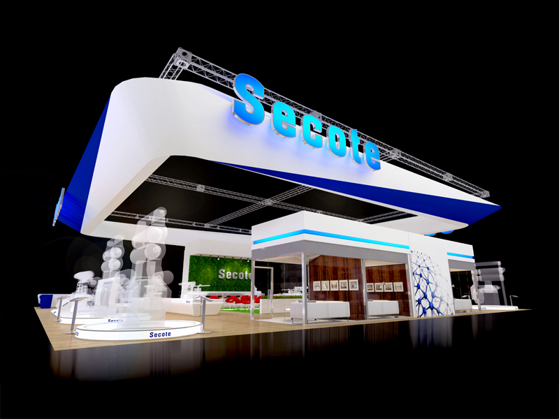 赛腾——工业展设计装修