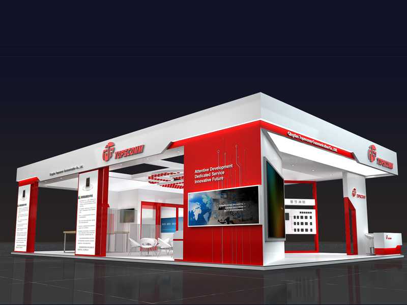 青岛鼎信——安防展设计搭建