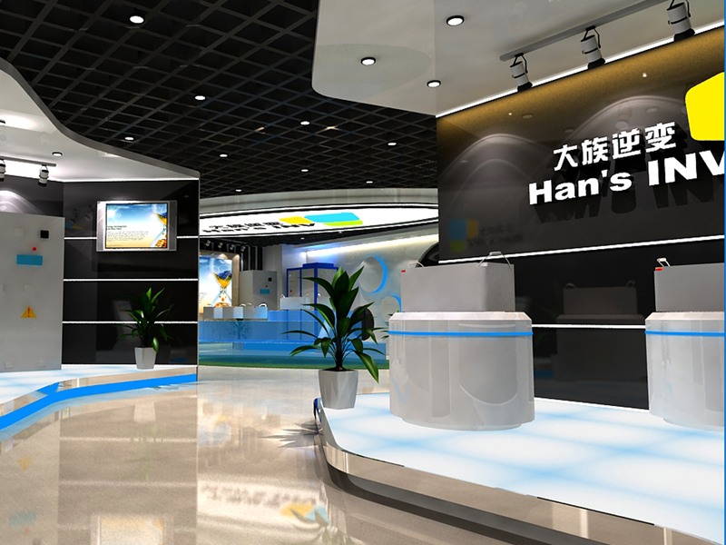 大族逆变——科技展厅设计装修