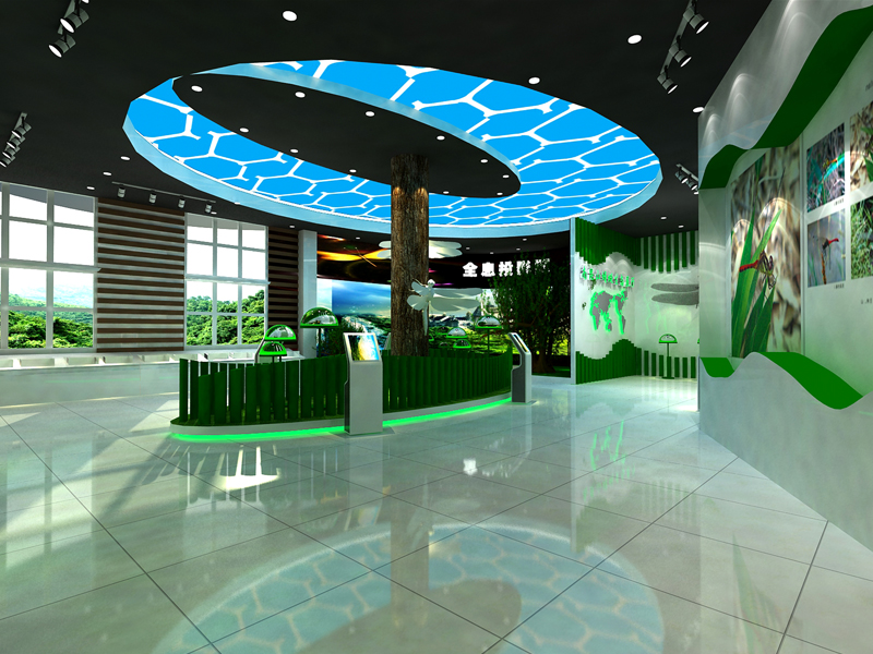 昆山蜻蜓馆——动植物展厅设计装修