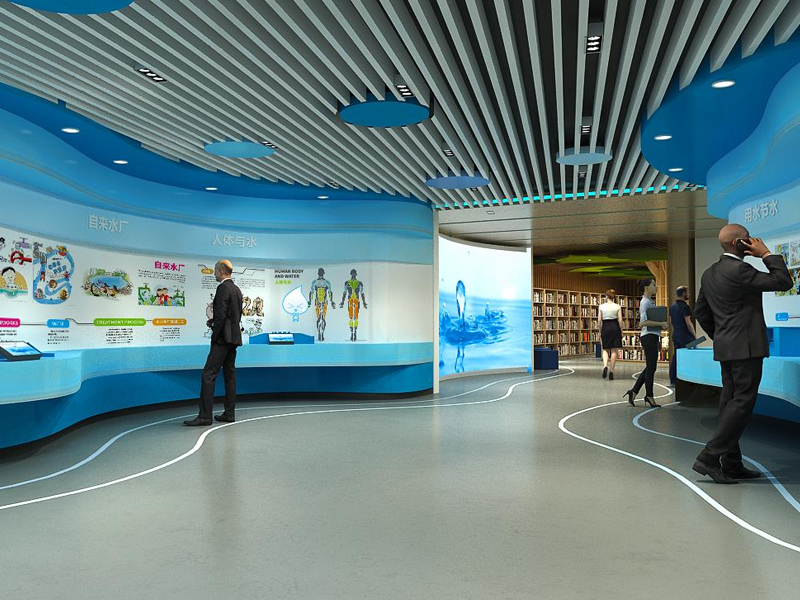 鹤山环保教育基地展馆——环保教育展厅设计装修