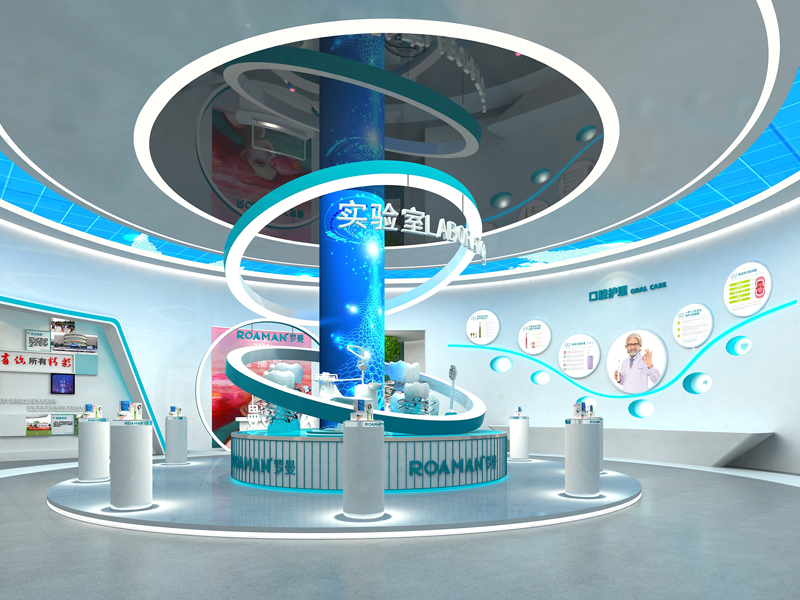羅曼智能——科技展廳設計裝修