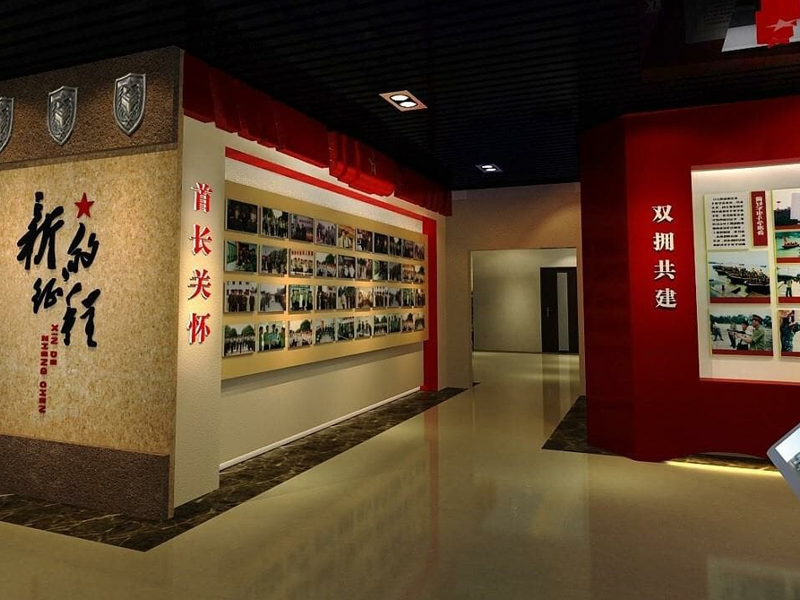 中国人民解放军合肥警备区——军史馆设计装修